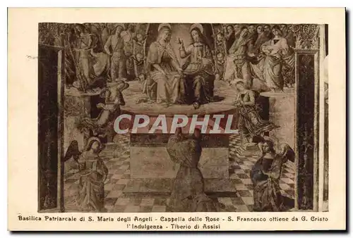 Cartes postales Basilica Patriarcale di S Maria degli Angeli Cappella delle Rose