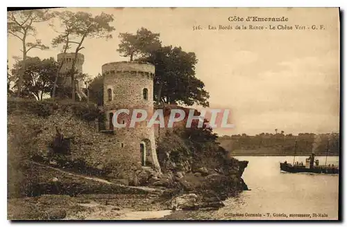 Ansichtskarte AK Cote d'Emeraude Les Bords de la Rance Le Chene Vert