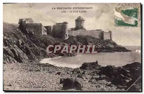 Cartes postales La Bretagne Pittoresque 1880 Le Fort Lalatte