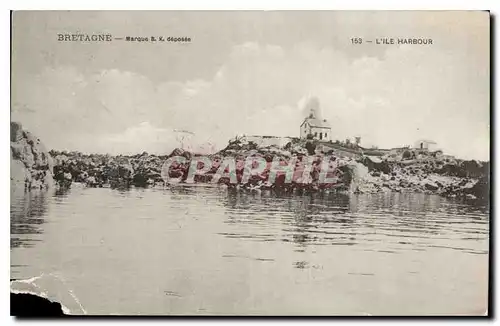 Cartes postales Bretagne L'ile Harbour