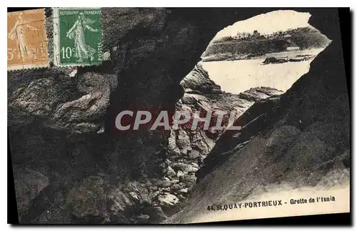 Cartes postales St Quay Portrieux Grotte de l'Isnin