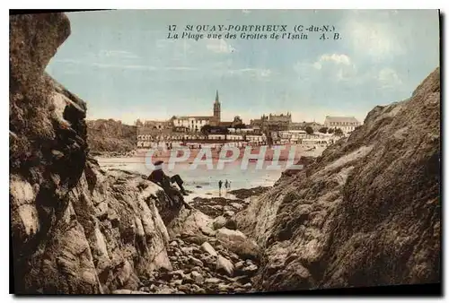 Cartes postales St Quay Portrieux La Plague reu des Grottes de l'Isnin