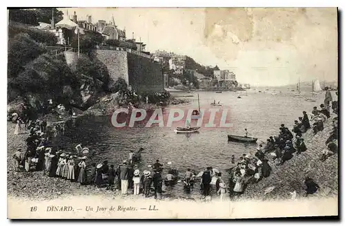 Cartes postales Dinard Un Jour de Regates