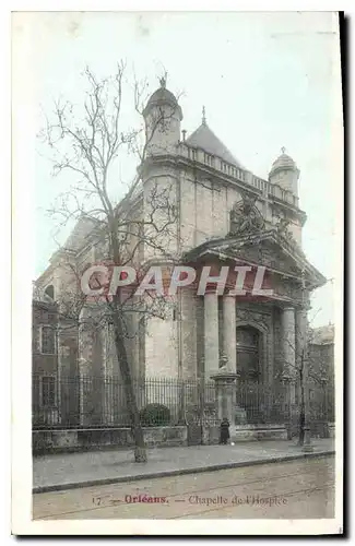 Cartes postales Orleans Chapelle de l'Hospice