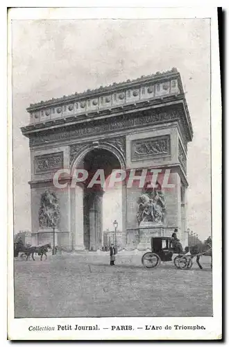 Cartes postales Paris L'Arc de Triomphe