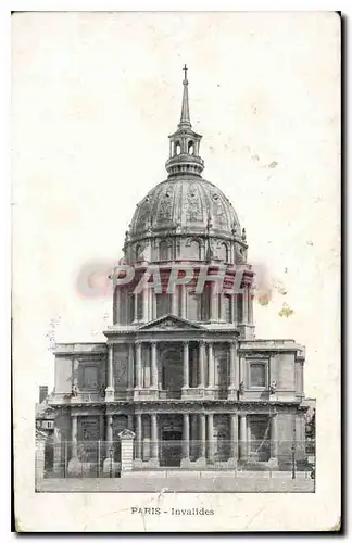 Cartes postales Paris Invalides