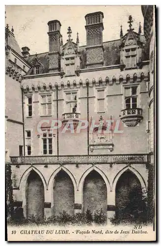 Ansichtskarte AK Chateau du Lude Facade Nord dite de Jean Daillou