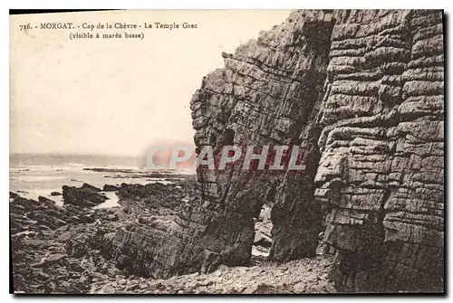 Cartes postales Morgat Cap de la Chevre Le Temple Grec