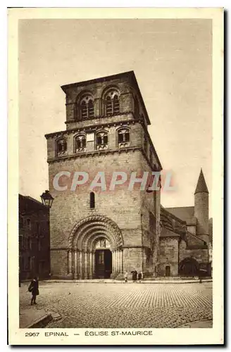 Cartes postales Epinal Eglise St Maurice