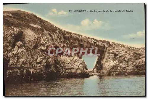 Cartes postales Morgat Roche percee de la Pointe de Kador