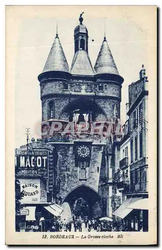 Cartes postales Bordeaux La Grosse cloche