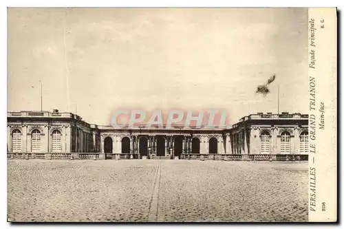 Cartes postales Versailles Le Grand Trianon Facade principale