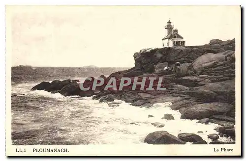 Cartes postales Ploumanach La Phare