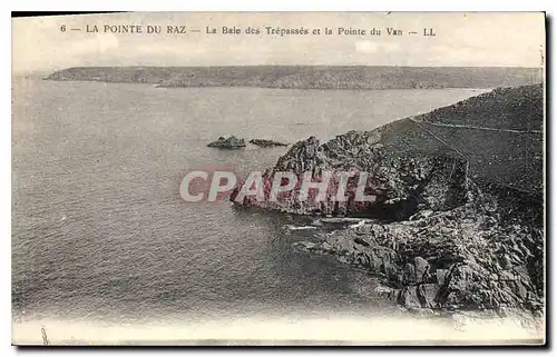 Cartes postales La Pointe du Raz La Baie des Trepasses et la Pointe du Van