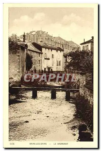 Cartes postales Bains Les Bains Le Bagnerot