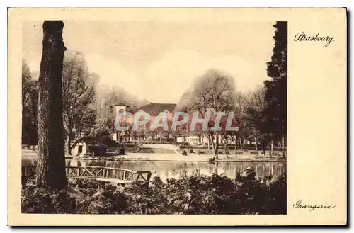 Cartes postales Strasbourg Orangerie