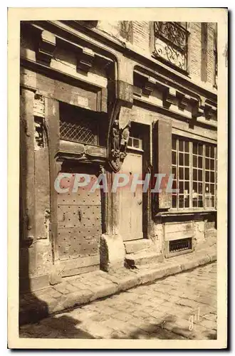 Cartes postales Le Mans Sarthe La porte de la maison des Deux Amis