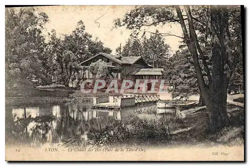 Cartes postales Lyon Le Chalet des Iles Parc de la Tete d'Or