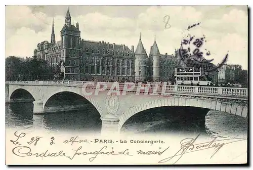 Cartes postales Paris La Conciergerie