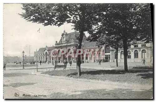 Cartes postales Mons La Station