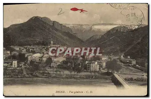 Cartes postales Digne Vue generale