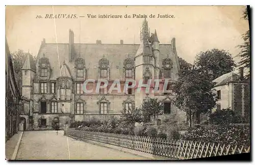 Cartes postales Beauvais Vue interieure du Palais de Justice