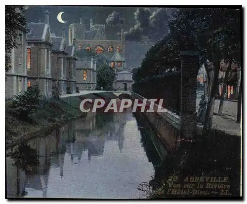Cartes postales Abbeville Vue Sur la Riviere