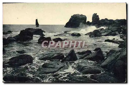 Ansichtskarte AK La Douce France Cote de Granit Tregastel Dotes du Nord Le Grand Gouffre