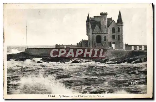 Ansichtskarte AK Quiberon Le Chateau de la Pointe