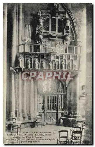 Cartes postales Lamballe Interieur de Notre Dame