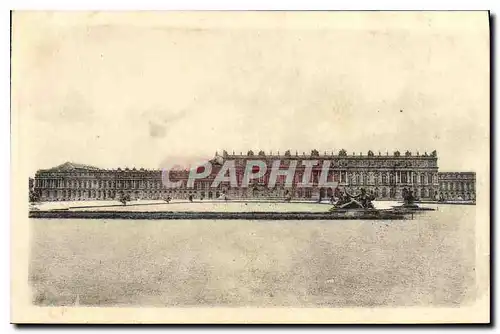 Cartes postales Chateau de Versailles Facades sur les Jardins