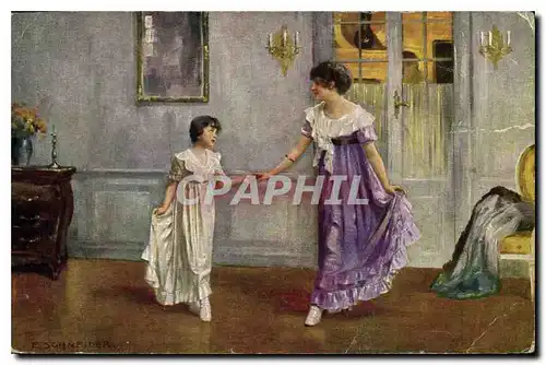 Cartes postales Menuett