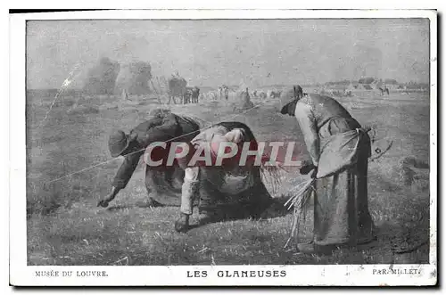 Cartes postales Musee du Louvre Les Glaneuses