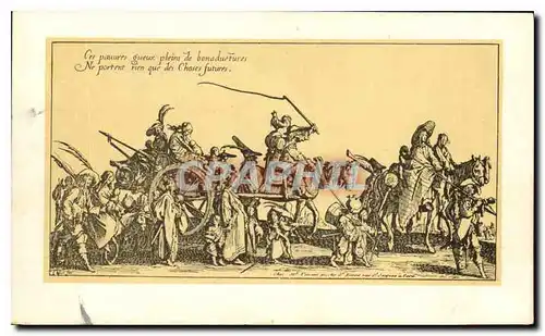 Cartes postales Jacques Callot Les Bohemiens l'avant garde