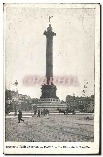 Cartes postales Paris Le Place de la Bastille