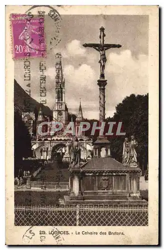 Cartes postales Lourdes Le Calvaire des Bretons