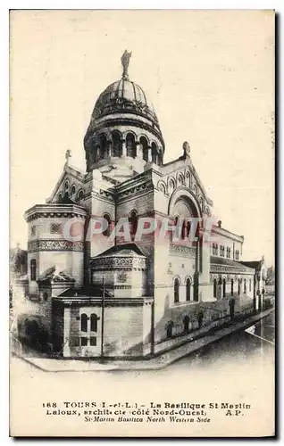 Cartes postales La Basilique St Merlin Laloux Tours