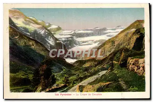 Cartes postales Las Pyrenees Le Cirque de Gavamie