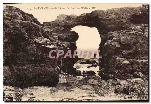 Ansichtskarte AK St Palais sur Mer Le Pont du Diable