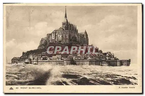 Cartes postales Mont St Michel