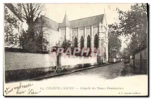 Cartes postales Chalon Saone Chapelle des Dames Dominicaines