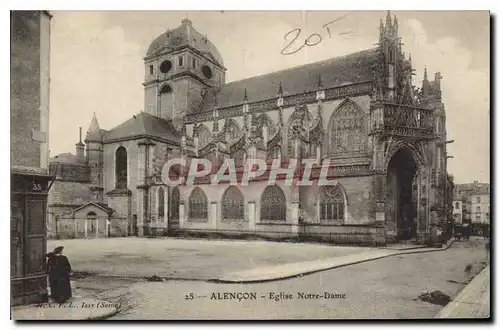 Ansichtskarte AK Alencon Eglise Notre Dame