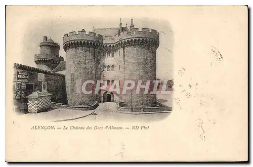 Cartes postales Alencon Le Chateau des Due Dues d'Alencon