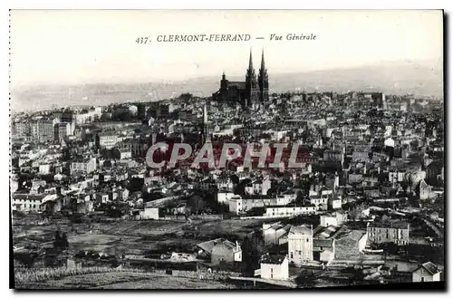 Cartes postales Clermont Ferrand Vue Generale