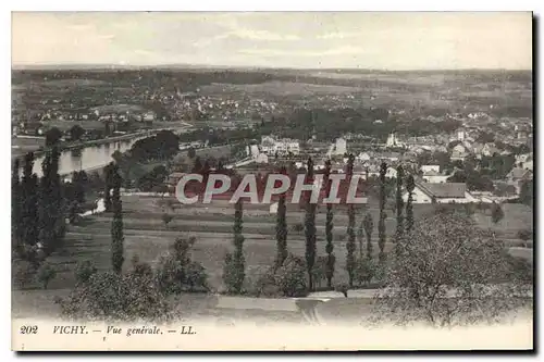 Cartes postales Vichy Vue generale