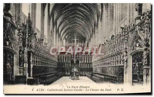Cartes postales Albi Cathedrale Saint Cecile Le Choeur du Jube