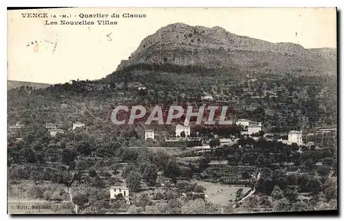 Cartes postales Vence Quartier du Claous Lea Nouvelles Villas