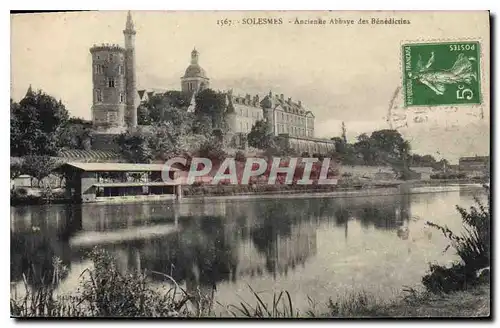 Ansichtskarte AK Solesmes Ancienne Abbaye des Benedictins