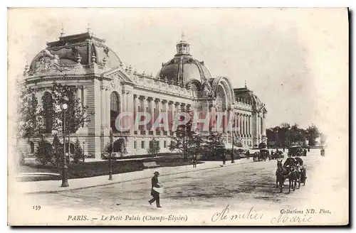 Ansichtskarte AK Paris Le Petit Palais Champ Elysees