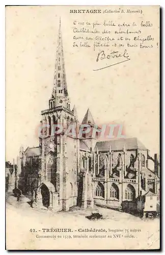 Cartes postales Treguier Cathedrale